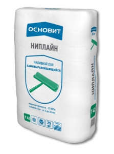 Наливной пол Основит НИПЛАЙН Т-42, мешок 25 кг